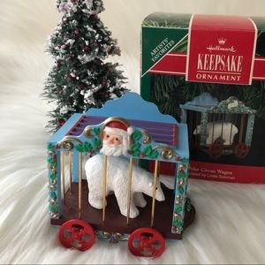 Hallmark Keepsake Ornaments Polar Circus Wagon